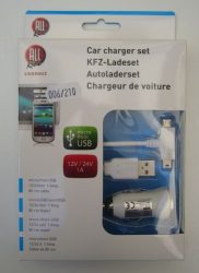 SZIVARGYÚJTÓ CSATLAKOZÓ 12-24V /USB 1A N016403