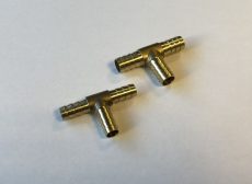 TOLDÓCSŐ FÉM "T" ELÁGAZÁSOS ÁTM: 8mm