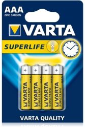 ELEM VARTA SUPERLIFE AAA / MIKRO 4db