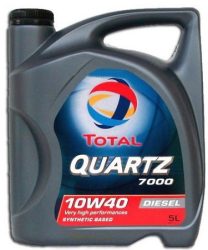 TOTAL QUARTZ DIESEL 7000 5L 10W40 A3/B4 SL/CF