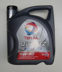 TOTAL QUARTZ MC3 5W40 5L C3,BMW LL-04, DEXOS2, VW502.00/505.01