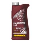   MANNOL MAXPOWER 75W-140 1L FULLY SYNTHETIC API GL5 LS MIL-L2105D