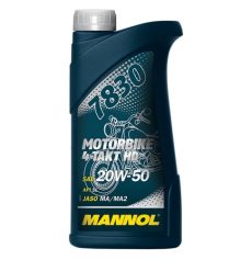 MANNOL MOTORBIKE 4T 20W50 1L 4-TAKT MOTORBIKE HD API SL, JASO MA/MA2