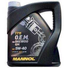 MANNOL OEM GM 5W40 4L A3/B4 SN/CF GM-LL-A/B-025 RN0710